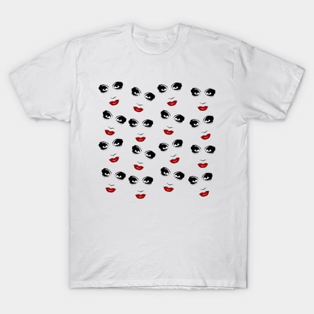 Bianca Del Rio pattern T-Shirt by valentinahramov